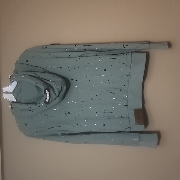 Naketano hooded sweater, Medium Lime Green - Picture 2 of 9